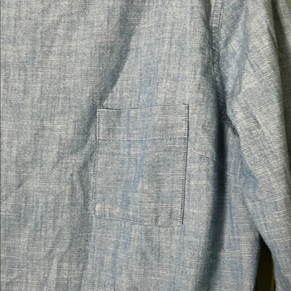 J. Crew Chambray Blue Long Sleeve Shirt